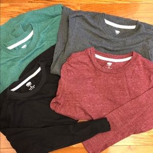 4 Long Sleeve Tees